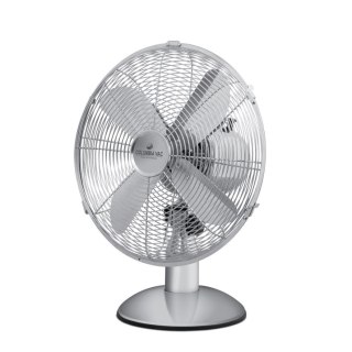 WENTYLATOR BIURKOWY AURA, WIATRAK, METALOWY, 33CM, 45W, 3 BIEGI, OSCYLACJA