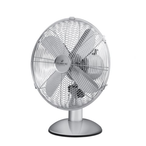 WENTYLATOR BIURKOWY AURA, WIATRAK, METALOWY, 33CM, 45W, 3 BIEGI, OSCYLACJA