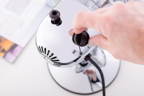 WENTYLATOR BIURKOWY AURA, WIATRAK, METALOWY, 33CM, 45W, 3 BIEGI, OSCYLACJA
