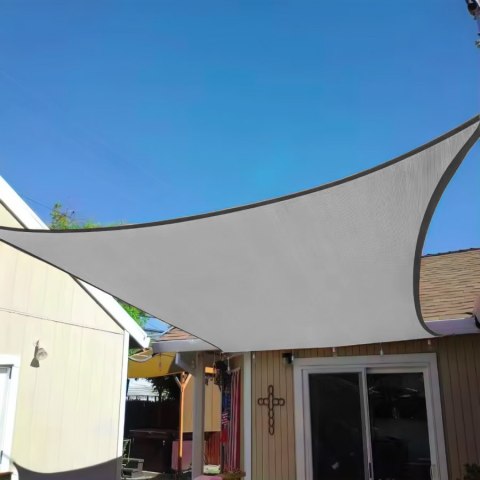 ŻAGIEL OGRODOWY VELARIUM, 5X5M, KWADRATOWY, PRZECIWSŁONECZNY, WODOODPORNY