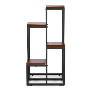 KWIETNIK REGAŁ AETHEL, PÓŁKA NA KWIATY, LOFT, INDUSTRIALNY, DO SALONU, CM