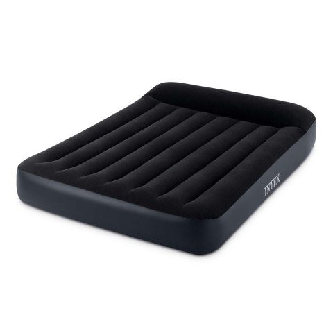 MATERAC DMUCHANY 2-OSOBOWY INTEX ALVEO, POMPKA ELEKTRYCZNA, 203X152X25 CM