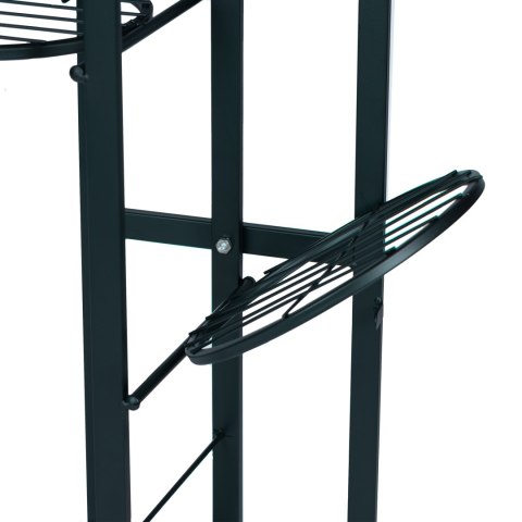 KWIETNIK METALOWY ELEVATE, REGAŁ NA KWIATY, 6 PÓŁEK, LOFT, DO SALONU