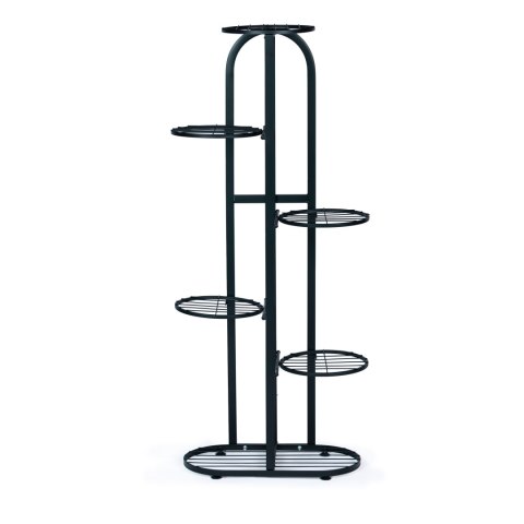 KWIETNIK METALOWY ELEVATE, REGAŁ NA KWIATY, 6 PÓŁEK, LOFT, DO SALONU