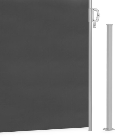 MARKIZA BOCZNA ROLETA OGRODOWA RIFLESSO, TARAS, BALKON, ANTRACYT, 180X300CM
