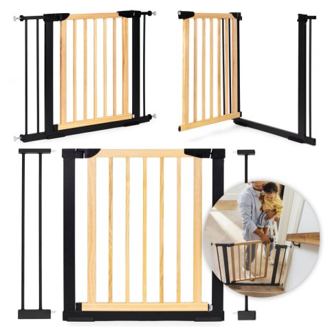 BRAMKA ZABEZPIECZAJĄCA SCHODY, DLA DZIECI, PSA, ROZPOROWA 74-100CM, CUSTOS