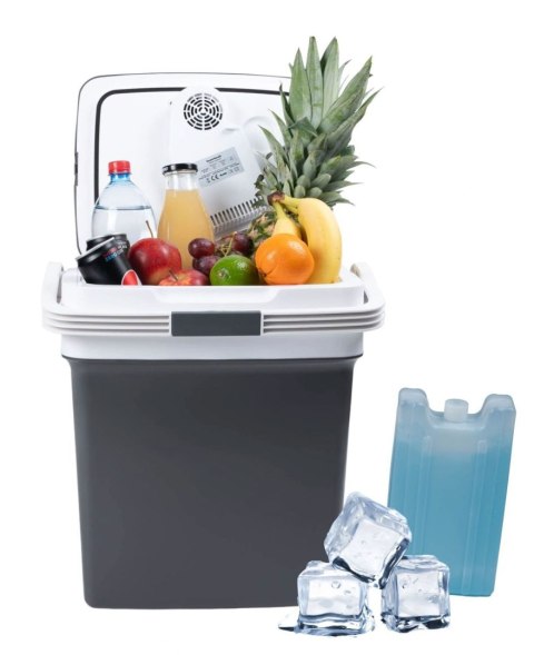 LODÓWKA TURYSTYCZNA ITERA, 29L, 12V 230V, USB, LCD, CHŁODZI, GRZEJE, WKŁAD