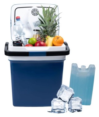 LODÓWKA TURYSTYCZNA ITINERIS, 29L, 12V 230V USB, LCD, CHŁODZI GRZEJE, ECO