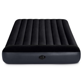 MATERAC DMUCHANY INTEX VILA, DWUOSOBOWY, WELUROWY, 203X152X25 CM, ZAGŁÓWEK