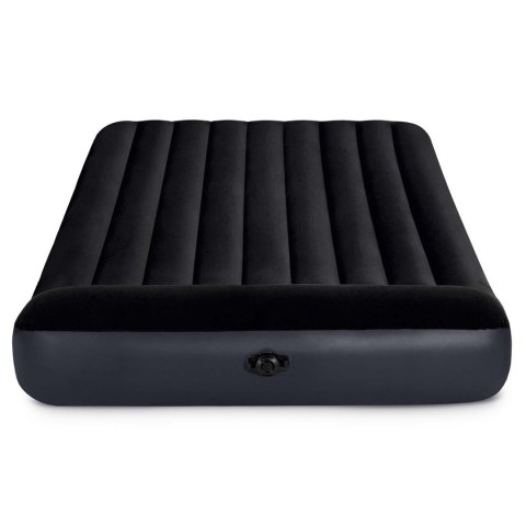 MATERAC DMUCHANY INTEX VILA, DWUOSOBOWY, WELUROWY, 203X152X25 CM, ZAGŁÓWEK