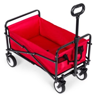 WÓZEK TRANSPORTOWY SKŁADANY VIAGGIO, OGRODOWY, PLAŻOWY, TURYSTYCZNY, 100KG