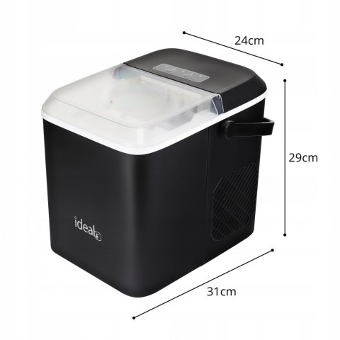 KOSTKARKA DO LODU GELIDUS, 100W, 12KG/DOBĘ, SAMOCZYSZCZENIE, SZYBKA