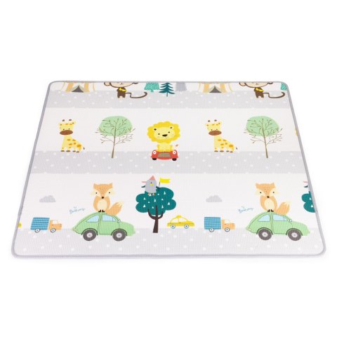MATA EDUKACYJNA PIANKOWA LUDICO, DWUSTRONNA, 180X150 CM, ECOTOYS, EVA