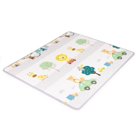 MATA EDUKACYJNA PIANKOWA LUDICO, DWUSTRONNA, 180X150 CM, ECOTOYS, EVA