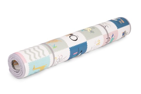 MATA EDUKACYJNA PIANKOWA LUDICO, DWUSTRONNA, 180X150 CM, ECOTOYS, EVA