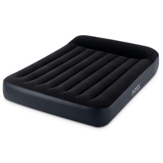 MATERAC DMUCHANY INTEX VILA, DWUOSOBOWY, 191X137X25, WELUR, ZAGŁÓWEK, ŁÓŻKO