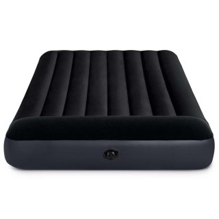 MATERAC DMUCHANY INTEX VILA, DWUOSOBOWY, 191X137X25, WELUR, ZAGŁÓWEK, ŁÓŻKO