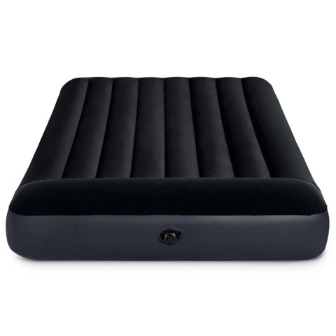 MATERAC DMUCHANY INTEX VILA, DWUOSOBOWY, 191X137X25, WELUR, ZAGŁÓWEK, ŁÓŻKO