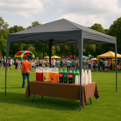 NAMIOT OGRODOWY 3X3M AEGIS, PAWILON, AUTOMATYCZNY, POP-UP, WODOODPORNY