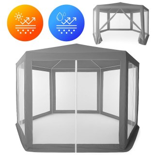 PAWILON NAMIOT OGRODOWY 2X2X2M, PAVILLON, 6 ŚCIAN, MOSKITIERA, MULTIGARDEN