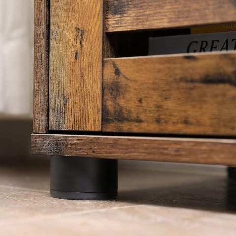 SZAFKA ŁAZIENKOWA POD UMYWALKĘ AURIA, RUSTYKALNA, BRĄZOWA, LOFT, STYLOWA