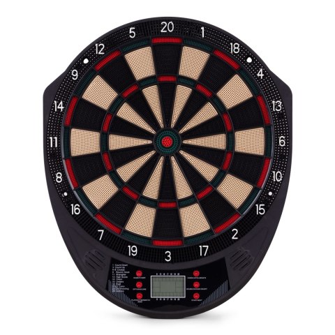 TARCZA DO DARTA ELEKTRONICZNA LUMINOS, RZUTKI, LCD, 41 CM, 26 GIER