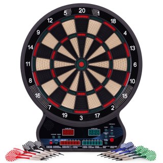 TARCZA DO DARTA ELEKTRONICZNA SPECTRA, 12 RZUTEK, LCD, 27 GIER, 42 CM