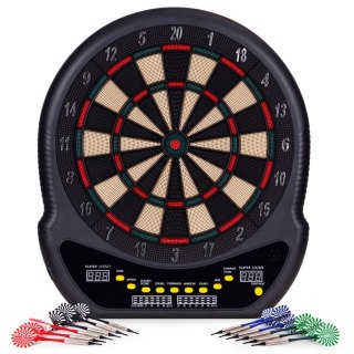 TARCZA ELEKTRONICZNA DO DARTA CENTRIA, 48CM, 12 RZUTEK, 27 GIER, ZESTAW