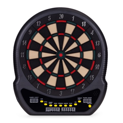 TARCZA ELEKTRONICZNA DO DARTA CENTRIA, 48CM, 12 RZUTEK, 27 GIER, ZESTAW