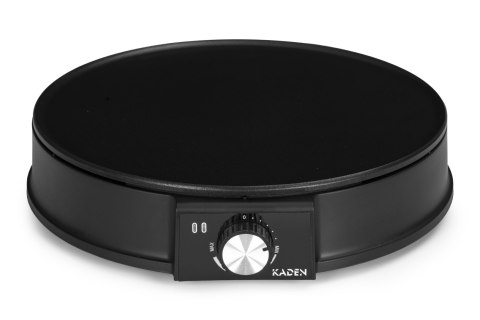 NALEŚNIKARKA ELEKTRYCZNA CREPINO, 1200W, 30CM, KADEN, TEFLON, AKCESORIA