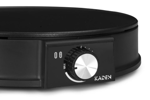 NALEŚNIKARKA ELEKTRYCZNA CREPINO, 1200W, 30CM, KADEN, TEFLON, AKCESORIA