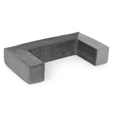 SOFA DLA DZIECI MODUŁOWA LUDUS, 4 ELEMENTY, SZARA, PIANKOWA, KANAPA, DIY