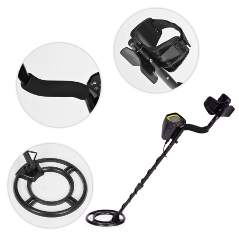 WYKRYWACZ METALI RICERCA, LCD, WODOODPORNA CEWKA, 3 TRYBY, DISC, PRECYZYJNY