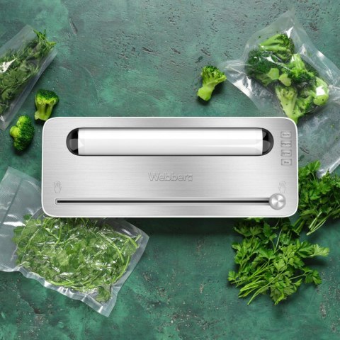 ZGRZEWARKA PRÓŻNIOWA SIGILLO 120W, PAKOWARKA, SOUS VIDE, ZESTAW, FOLIA