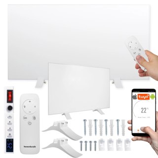 GRZEJNIK NA PODCZERWIEŃ AURAO, 600W, PANEL GRZEWCZY, WIFI, TUYA, TERMOSTAT