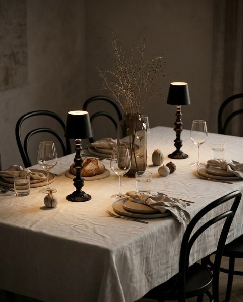 Lampka przenośna / nocna SHP STATE czarna