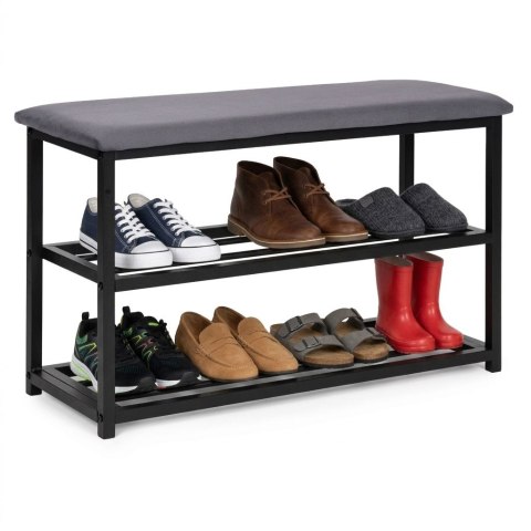 SZAFKA NA BUTY Z SIEDZISKIEM ALISTRA, 80 CM, LOFT, VELVET, PRZEDPOKÓJ