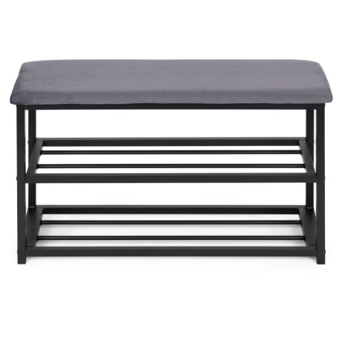 SZAFKA NA BUTY Z SIEDZISKIEM ALISTRA, 80 CM, LOFT, VELVET, PRZEDPOKÓJ
