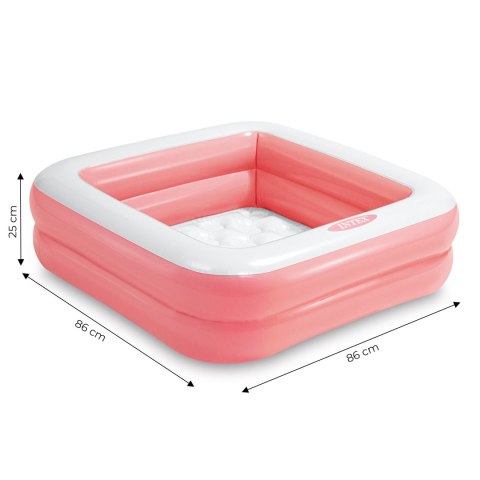 BASEN BRODZIK DMUCHANY DLA DZIECI GOCCIA, INTEX, MIĘKKIE DNO, OGRÓD, 86CM