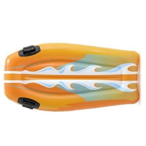 Deska do pływania dmuchana z uchwytami dla dzieci INTEX 58165 ORANGE
