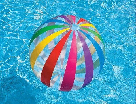 Dmuchana piłka plażowa duża Jumbo 107 cm INTEX 59065