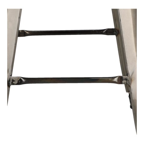 METALOWY HOKER ARTPRO LOFT, INDUSTRIALNY STOŁEK BAROWY, DO KUCHNI, 66 CM