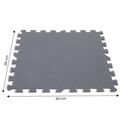 Mata piankowa puzzle 50x50 cm 8 sztuk pod basen INTEX 29084