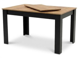 Stół NP 120-160x80 Craft nogi czarne