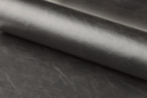 CZARNE KRZESŁO BRETANIA, TAPICEROWANE, DĘBOWE NOGI, DO JADALNI, DO KUCHNI