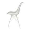 Krzesło Fiord BIAŁE - SKANDYNAWSKIE, ELEGANCKIE