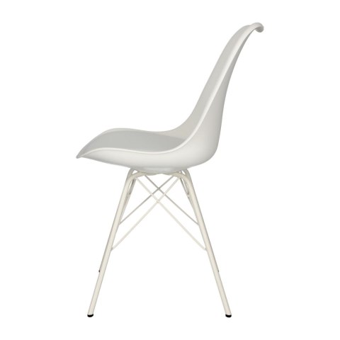 Krzesło Fiord BIAŁE - SKANDYNAWSKIE, ELEGANCKIE