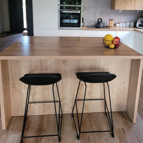 KRZESŁO BAROWE HOKER MODUS, NOWOCZESNE, METALOWE, MATOWE, STYLOWE, 66 CM