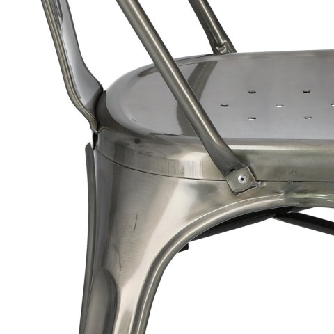 METALOWE KRZESŁO ARTPRO LOFT, INDUSTRIALNE, DO KUCHNI, DO JADALNI
