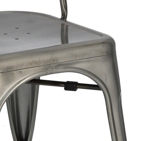 METALOWE KRZESŁO ARTPRO LOFT, INDUSTRIALNE, DO KUCHNI, DO JADALNI